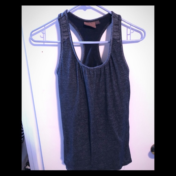 Athleta Tops - Athleta Royal Pigeon 2 in 1 racerback tank